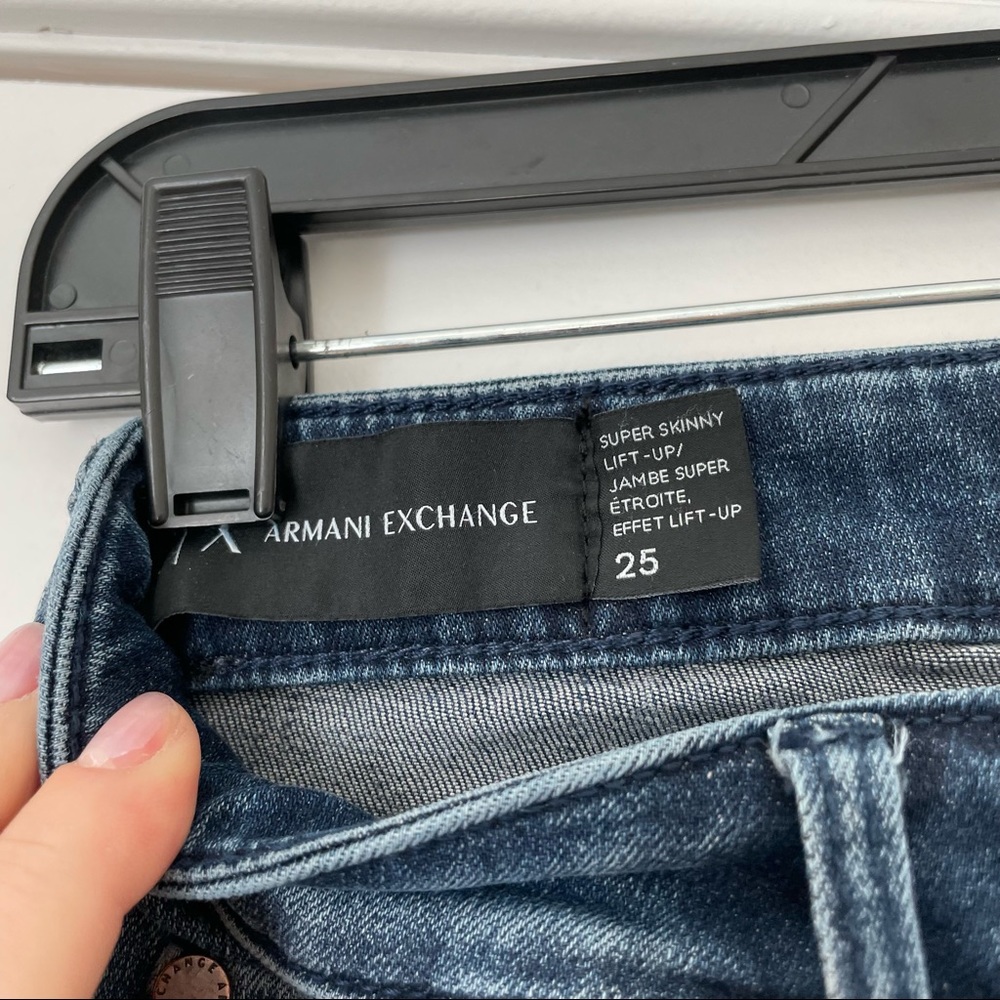A/X Armani Exchange Low Rise Skinny Jeans - Picture 5 of 7